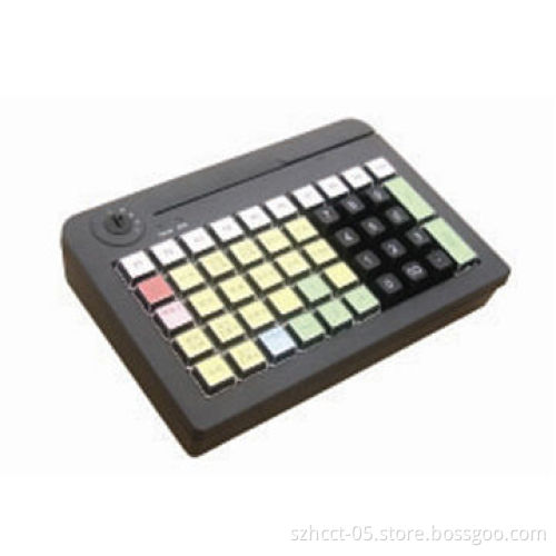 50 Keys POS, Programmable Membrane Keyboard, with 50 switches, Good Tactile Feeling